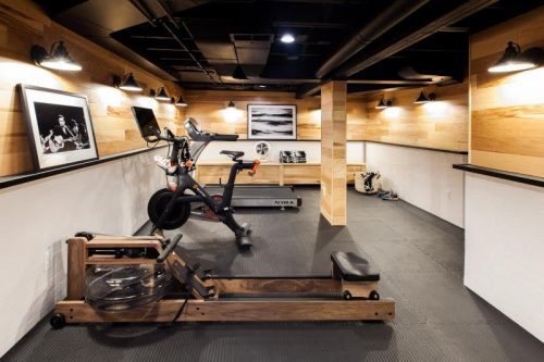 Fitnessruimte in huis inspiratie